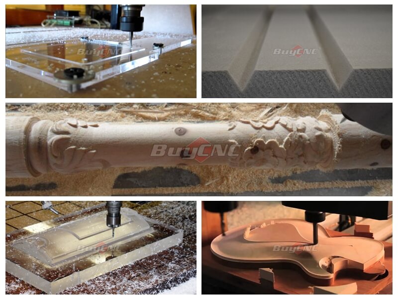 sample of 4 axis cnc mill