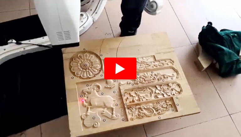 3D Scanner Three-dimensional Scanning Wood Decorative Pattern