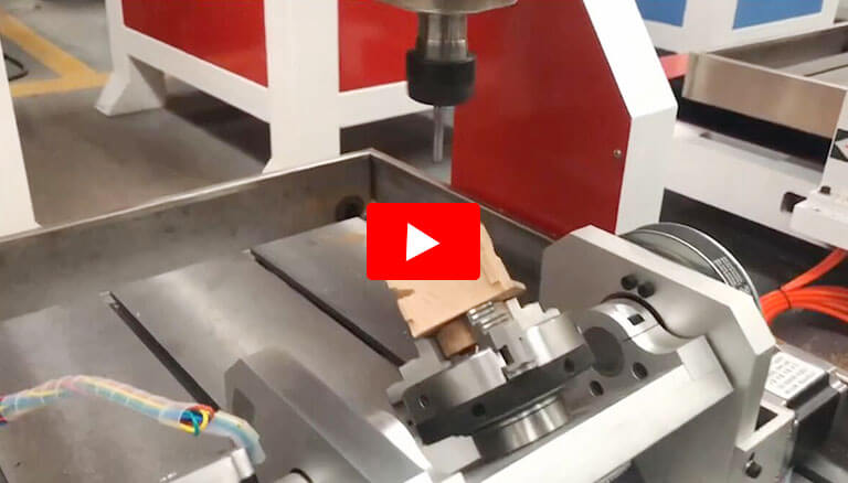 5 Axis Cradle Style For Wood Aluminum Foam Carving Milling