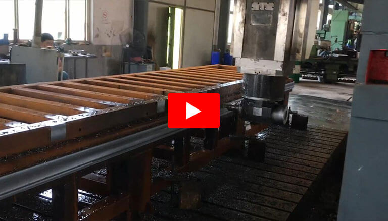 CNC Router Table Bed Frame Milling by CNC Machining Center