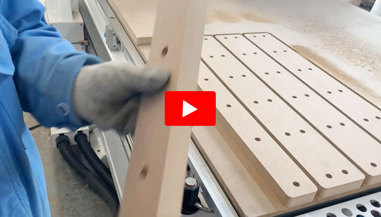 Economical ATC CNC Nesting Machine with Automatic Loading System ATC CNC Router for Panel Furniture