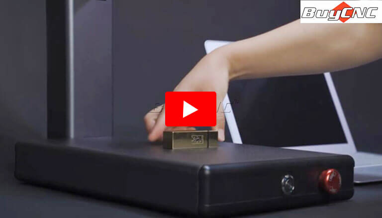 Only 10kg Small Portable Fiber Laser Marking Machine 20w Laser Engraver for Metal Aluminum Steel Stainless Steel