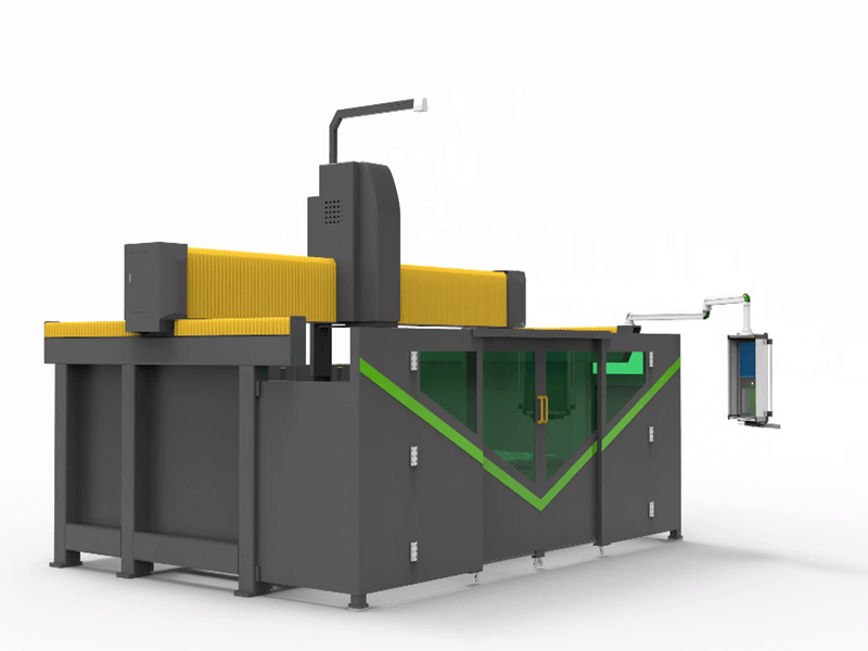 5 axis big stone cutting machine