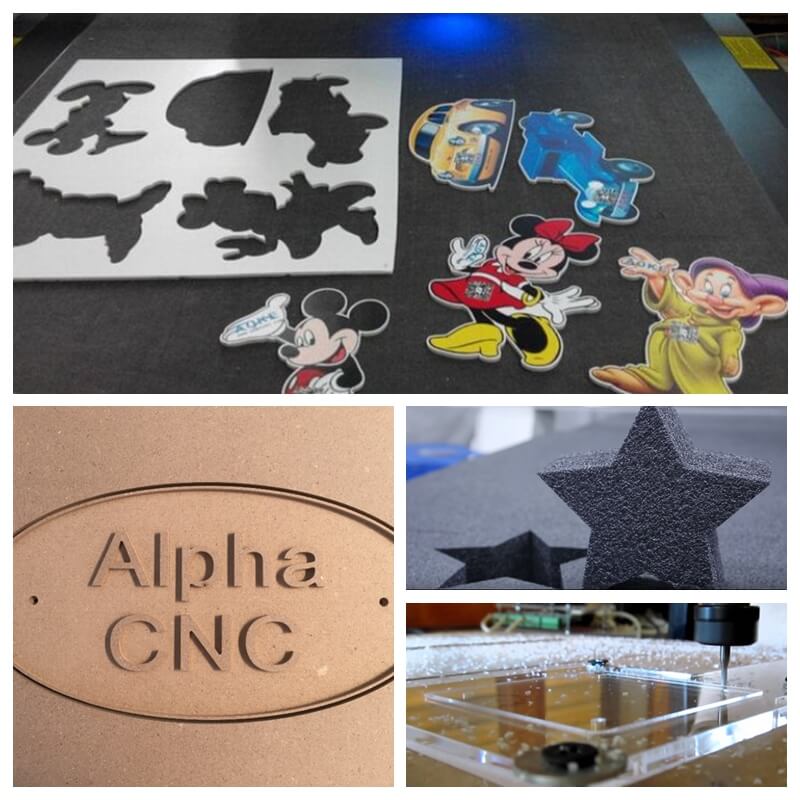 Digital cutter sample