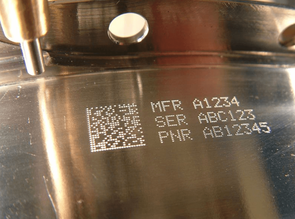 Laser marking samples