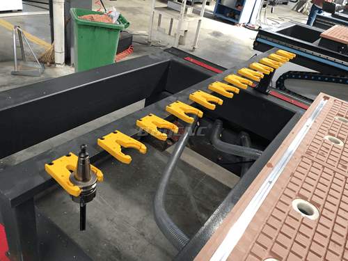 10-position tool rack