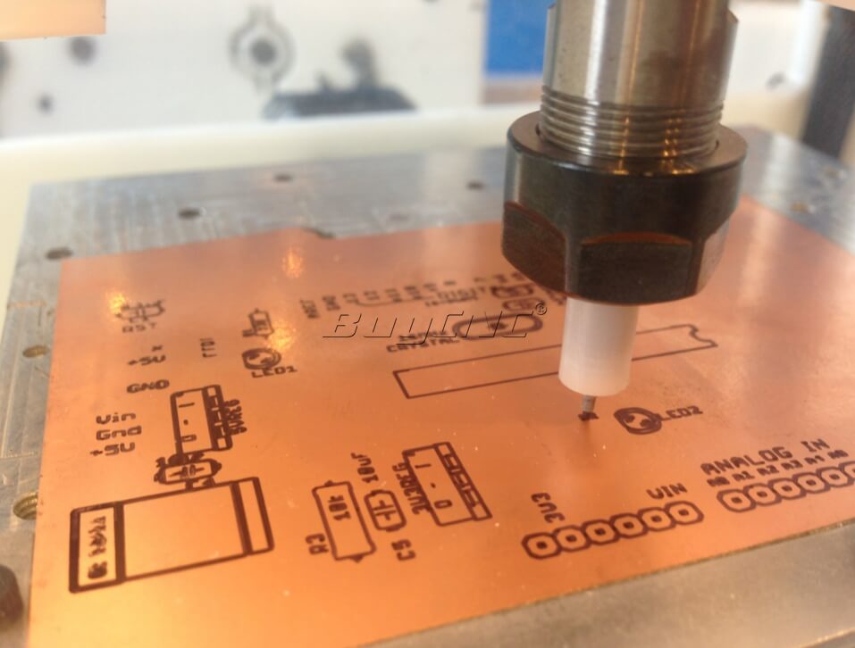 9 cnc rotuer spindle for PCB