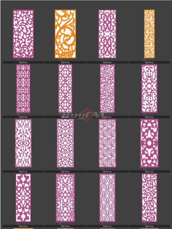 5 Free stl files for cnc router for making partition hollow