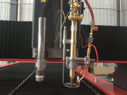 Flame cutting function