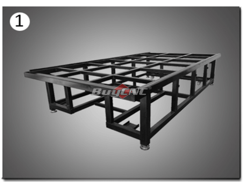 Steel welded structure