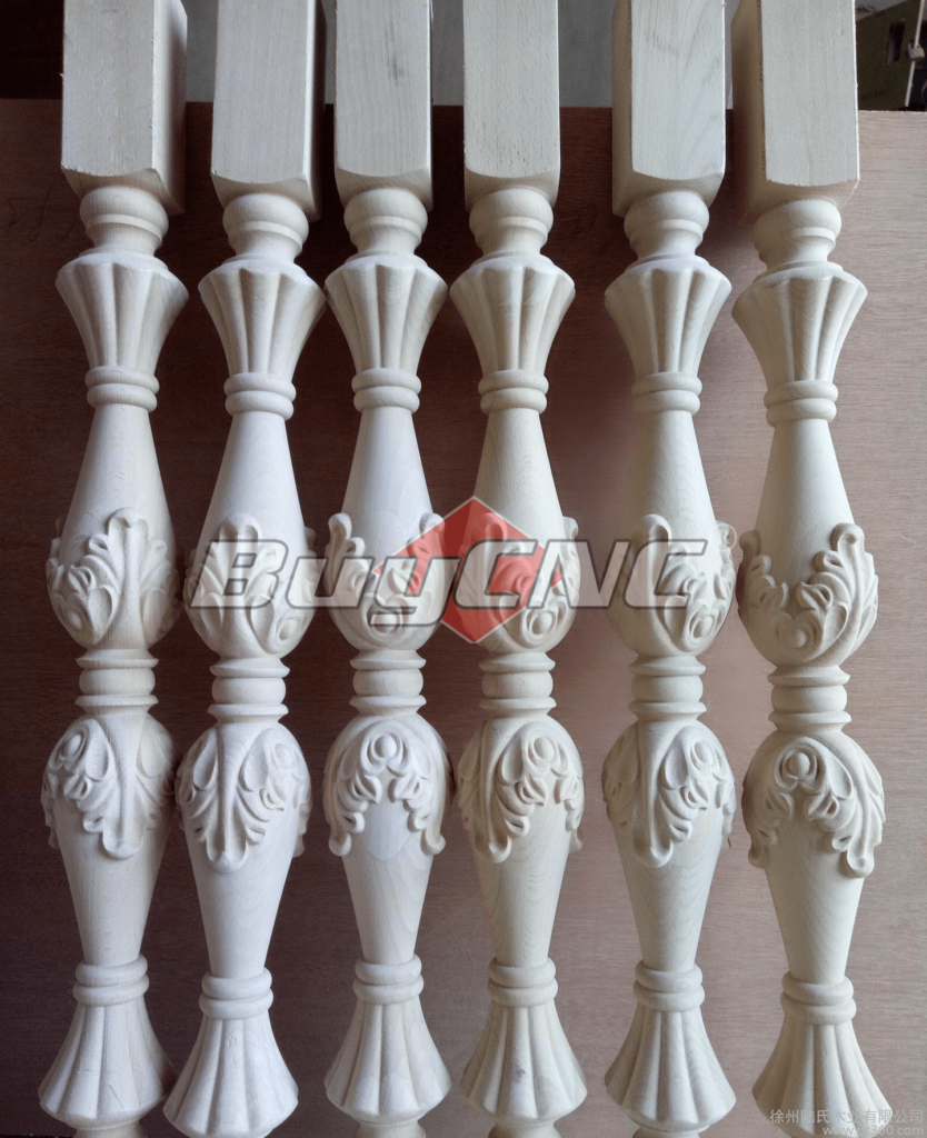 3D CNC Router Machine Stair column
