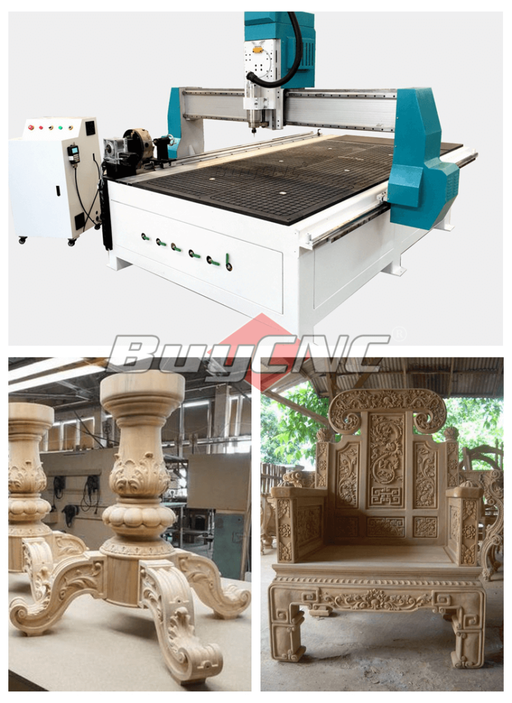 3D CNC Router Machine legs