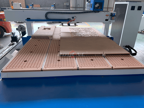 Vacuum & T-slot table