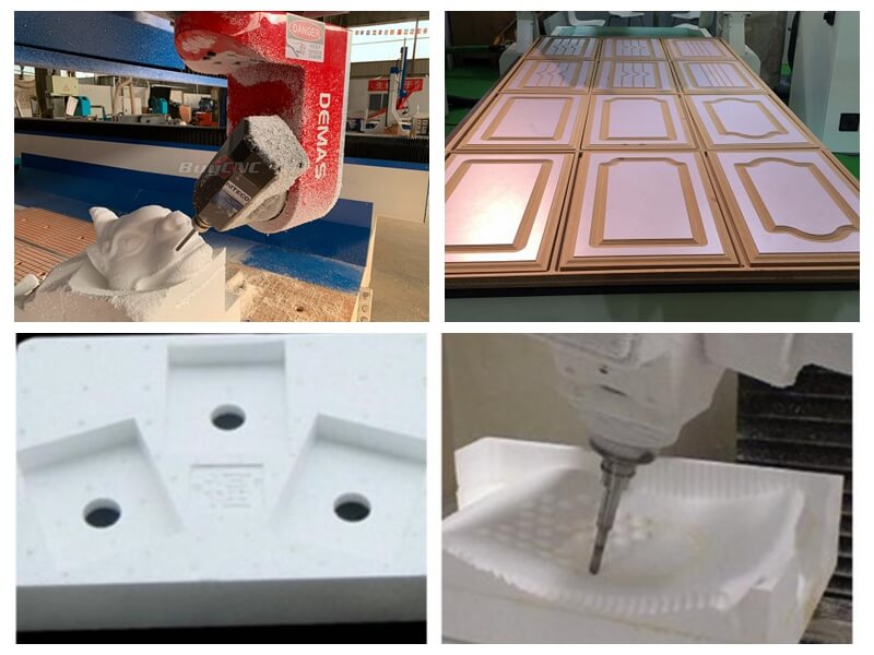 5 axis cnc router samples