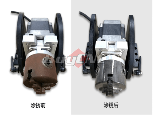 handheld laser clean samples