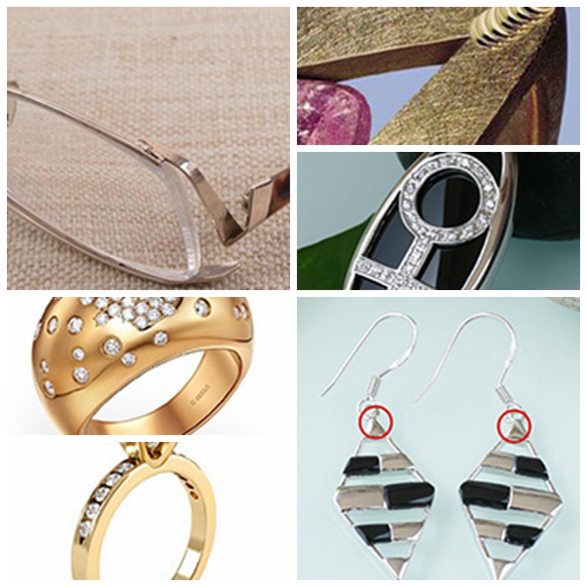 jewelry laser welding sample