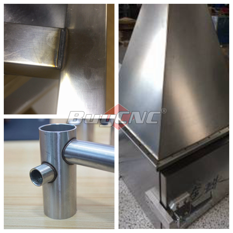 laser stainless welding sample
