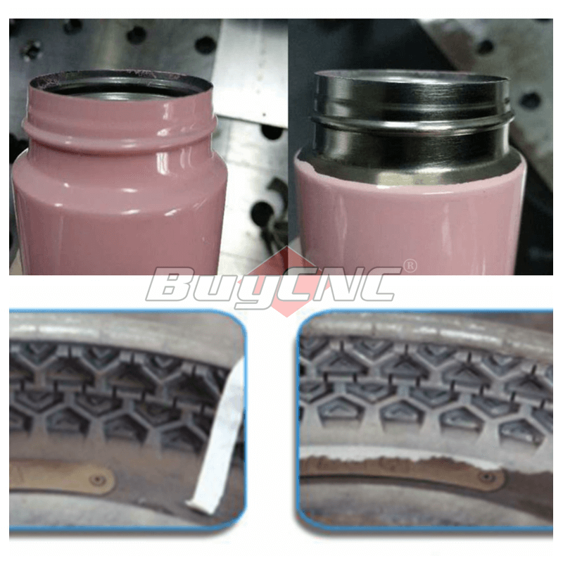 100 watt laser clean machine sample