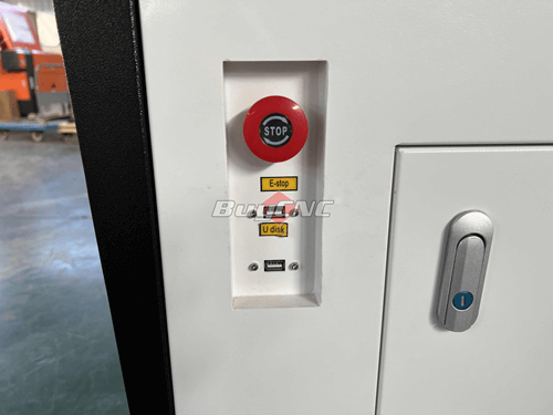 E-stop and U-disk port