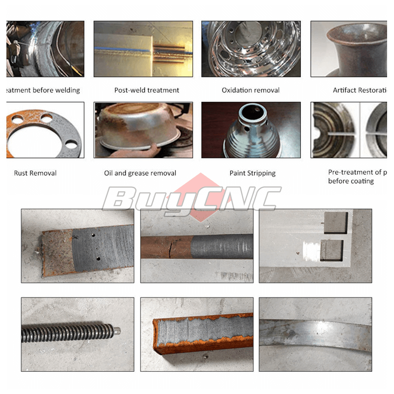 laser cleaning sample