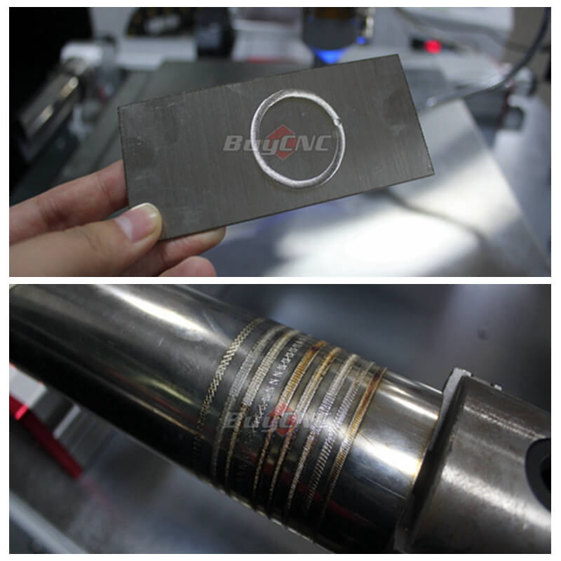 plateform laser welder sample
