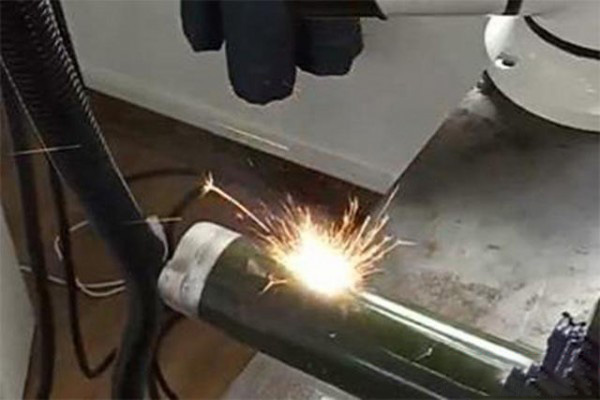 automatic laser cleaning sample