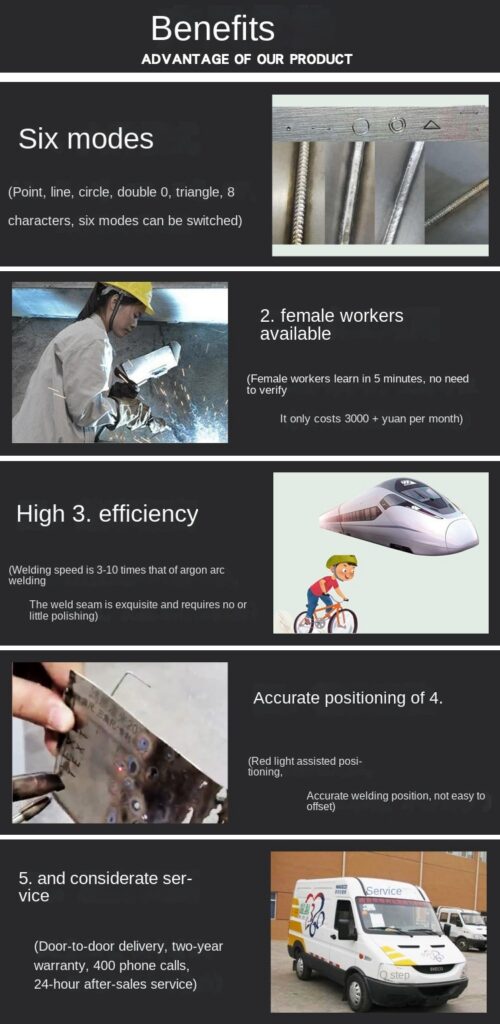 3 1500w handheld laser welding machine