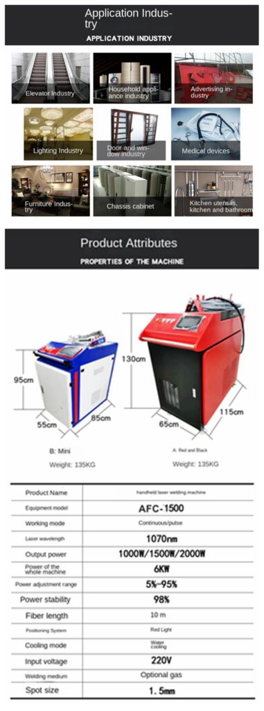 5 aluminum laser welder